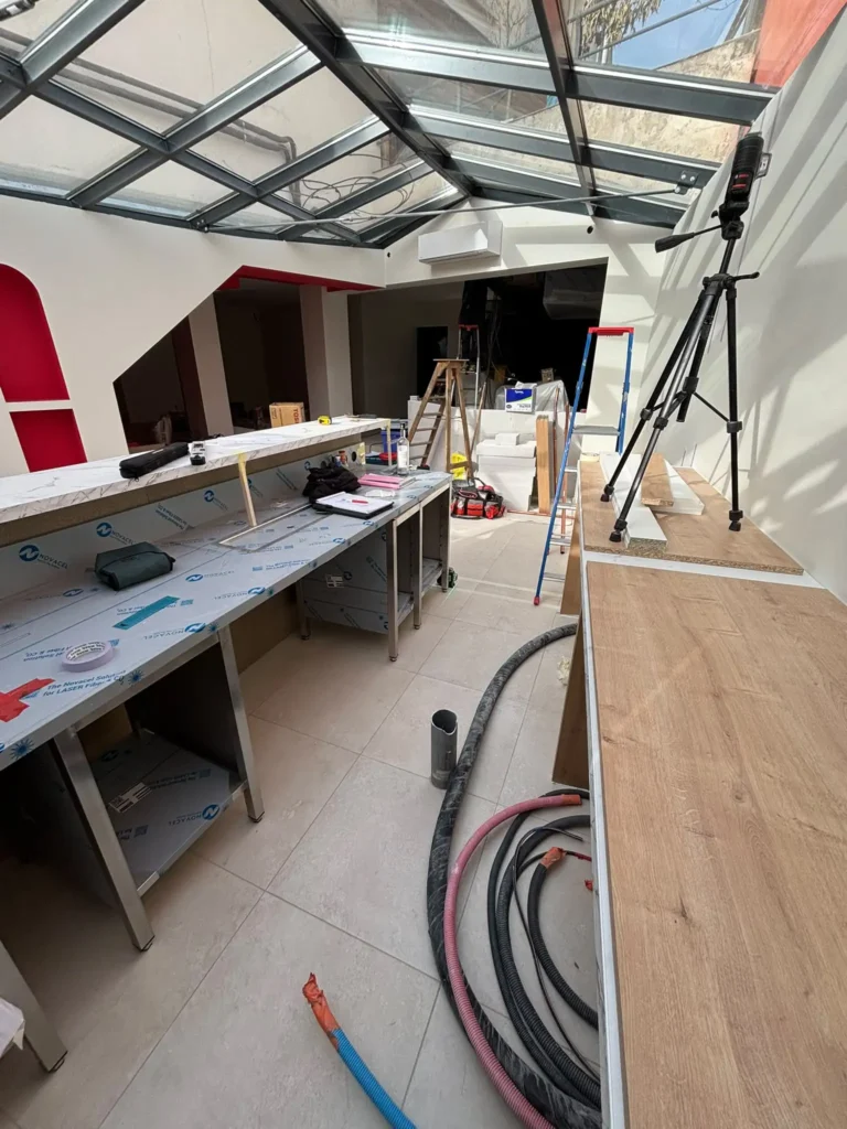 ossature acier sur mesure, fabriqué sur mesure à Fleurie, Métallerie Lagardette