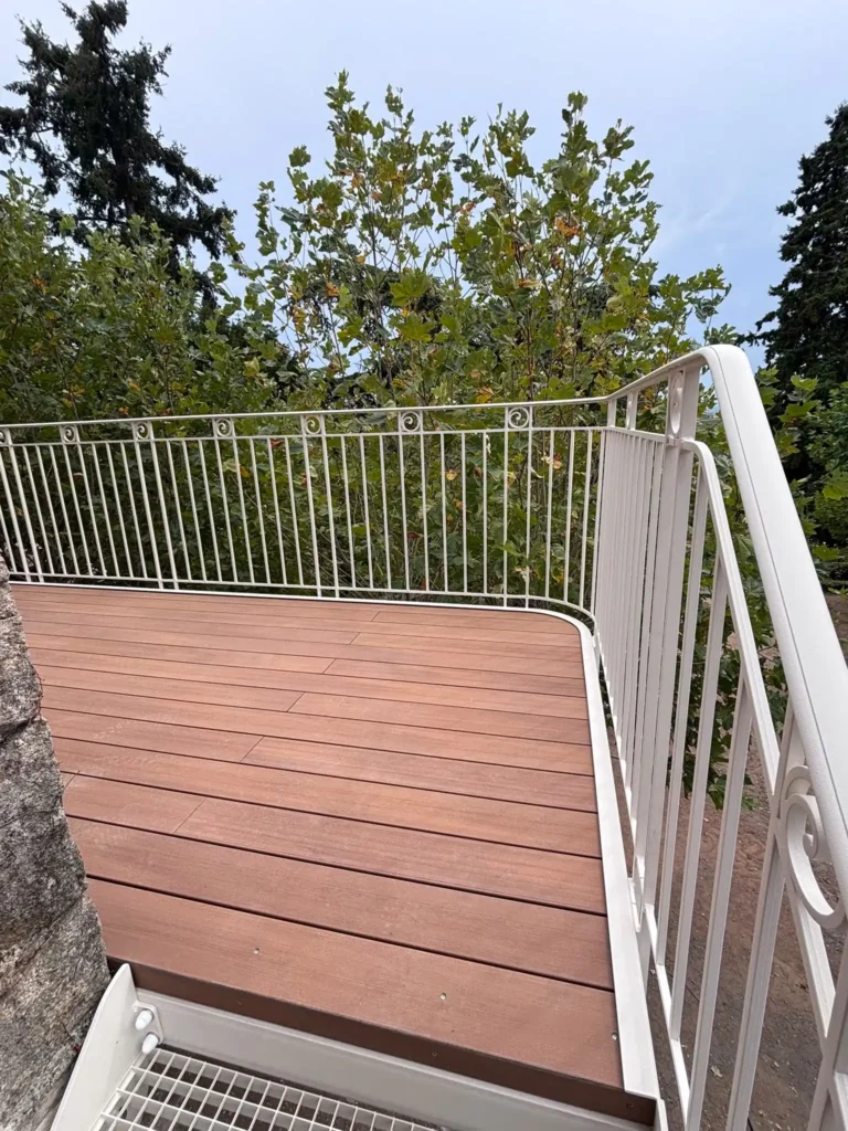 escalier métallique sur mesure, métallier dans le Beaujolais, Rhône